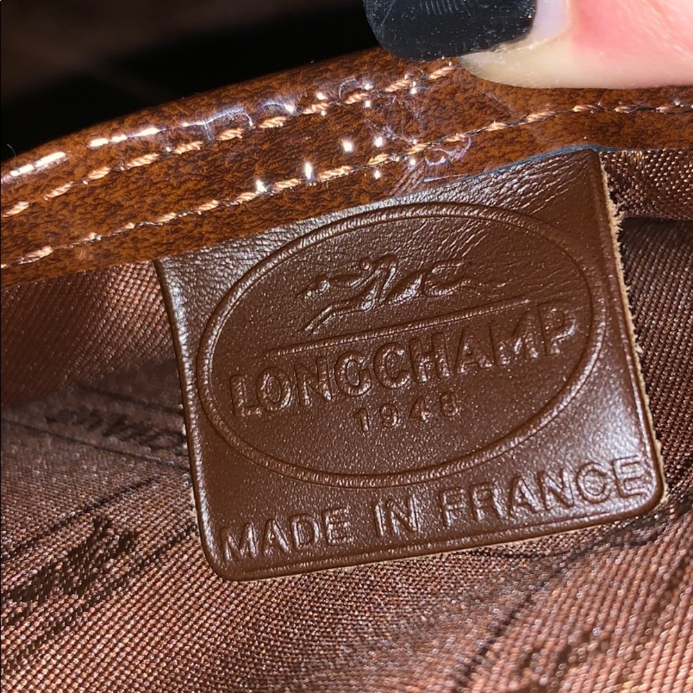 Longchamp Large Patent Tote - Picture 2 of 8